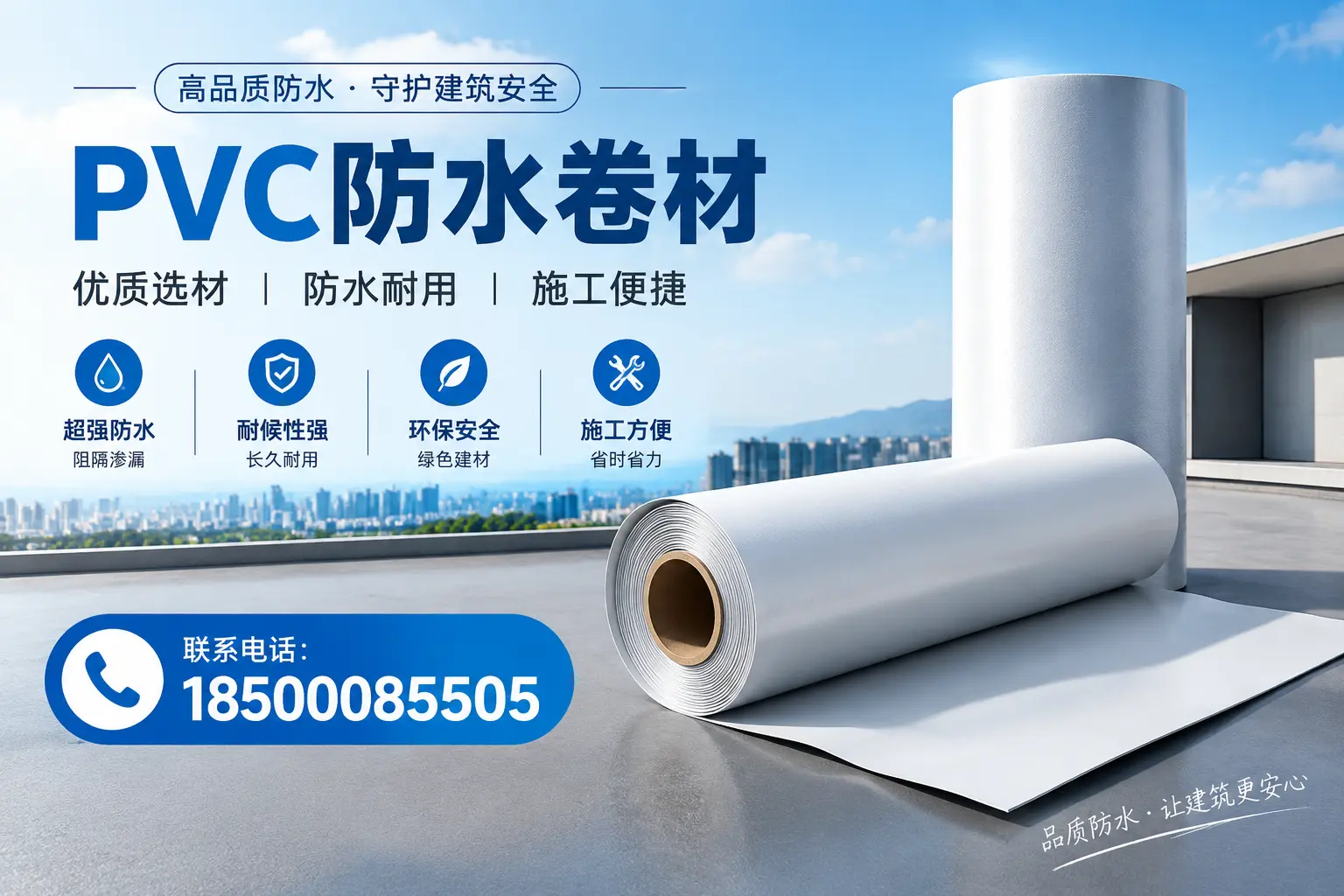 如何评估PVC防水卷材的性价比?崇左消费者必读